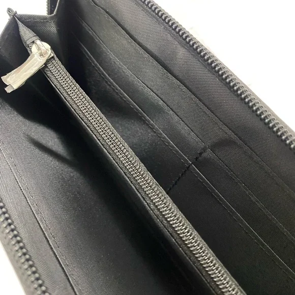 Pink Flames Zip Clutch Women’s Wallet - Picture 7 of 13